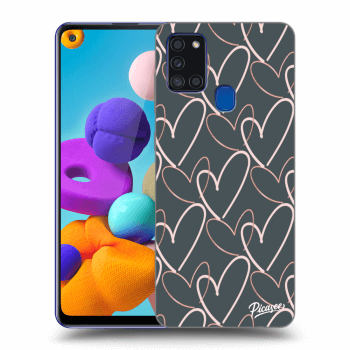 Hülle für Samsung Galaxy A21s - Viel Liebe