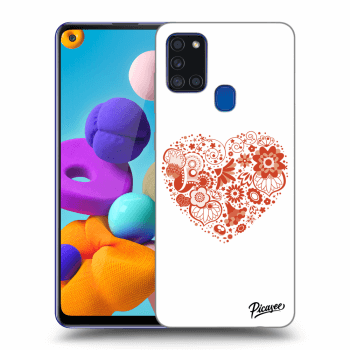 Hülle für Samsung Galaxy A21s - Big heart