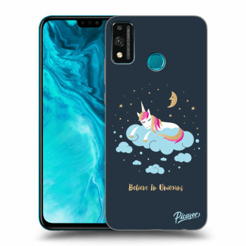 Picasee Honor 9X Lite Hülle - Transparentes Silikon - Believe In Unicorns