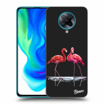 Hülle für Xiaomi Poco F2 Pro - Flamingos couple