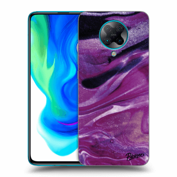 Hülle für Xiaomi Poco F2 Pro - Purple glitter