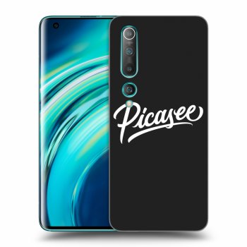 Picasee Xiaomi Mi 10 Hülle - Schwarzes Silikon - Picasee - White
