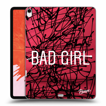 Picasee transparente Silikonhülle für Apple iPad Pro 12.9" 2018 (3. gen) - Bad girl