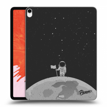 Picasee transparente Silikonhülle für Apple iPad Pro 12.9" 2018 (3. gen) - Astronaut