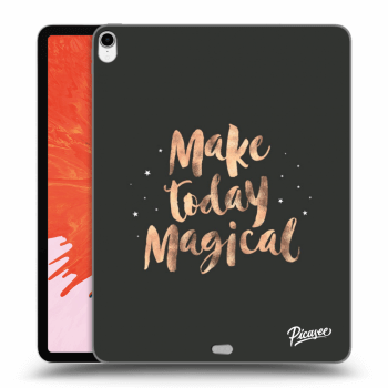 Picasee transparente Silikonhülle für Apple iPad Pro 12.9" 2018 (3. gen) - Make today Magical