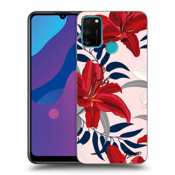 Hülle für Honor 9A - Red Lily