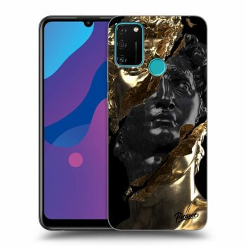 Hülle für Honor 9A - Gold - Black