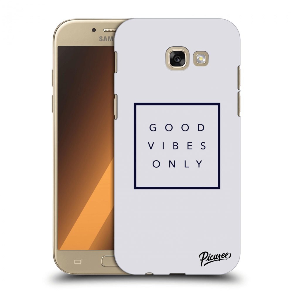 Picasee Samsung Galaxy A5 2017 A520F Hülle - Transparentes Silikon - Good vibes only