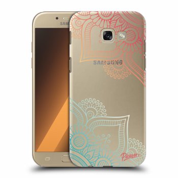 Picasee Samsung Galaxy A5 2017 A520F Hülle - Transparenter Kunststoff - Flowers pattern