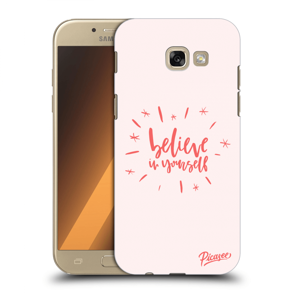 Picasee Samsung Galaxy A5 2017 A520F Hülle - Transparentes Silikon - Believe in yourself