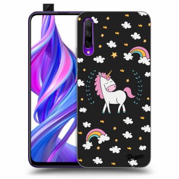 Hülle für Honor 9X Pro - Einhorn Sternenhimmel