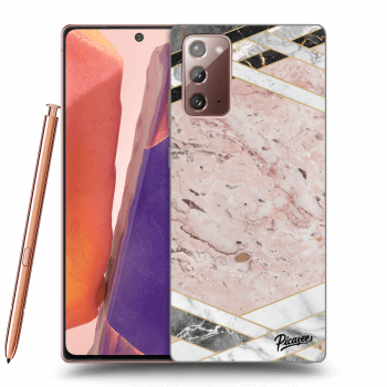 Hülle für Samsung Galaxy Note 20 - Pink geometry