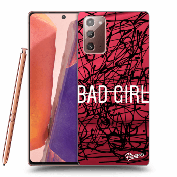 Picasee Samsung Galaxy Note 20 Hülle - Transparentes Silikon - Bad girl