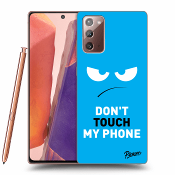 Hülle für Samsung Galaxy Note 20 - Angry Eyes - Blue