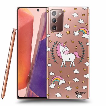 Hülle für Samsung Galaxy Note 20 - Einhorn Sternenhimmel