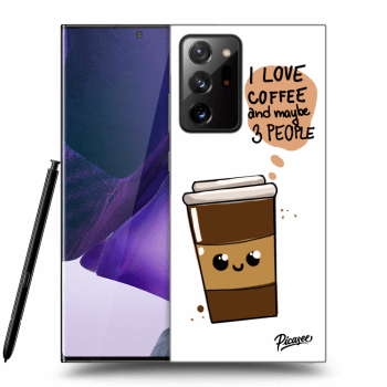 Picasee Samsung Galaxy Note 20 Ultra Hülle - Transparentes Silikon - Cute coffee