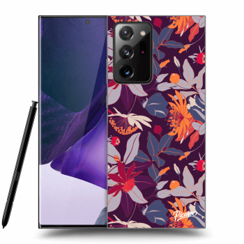 Picasee ULTIMATE CASE für Samsung Galaxy Note 20 Ultra - Purple Leaf