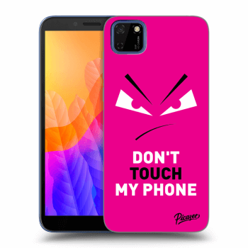 Hülle für Huawei Y5P - Evil Eye - Pink