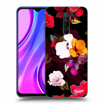 Hülle für Xiaomi Redmi 9 - Flowers and Berries