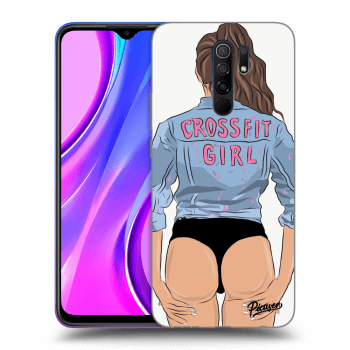 Hülle für Xiaomi Redmi 9 - Crossfit girl - nickynellow