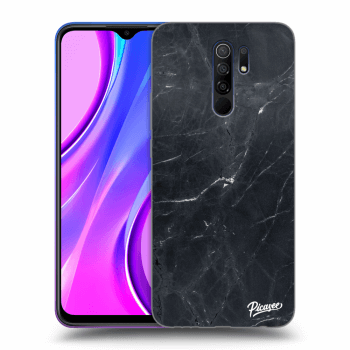 Hülle für Xiaomi Redmi 9 - Black marble