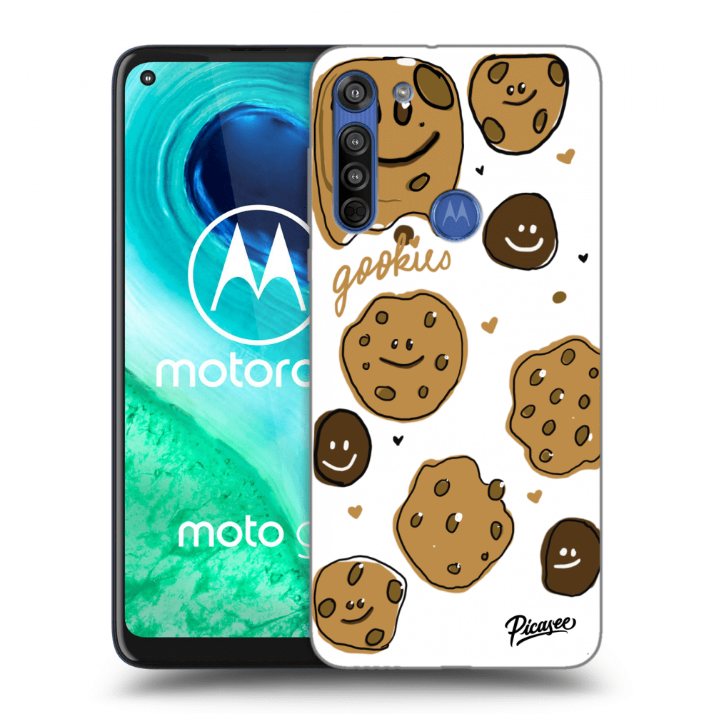 Picasee Motorola Moto G8 Hülle - Schwarzes Silikon - Gookies