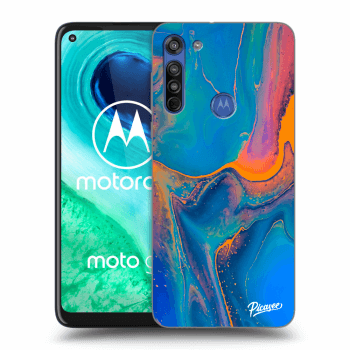 Hülle für Motorola Moto G8 - Rainbow