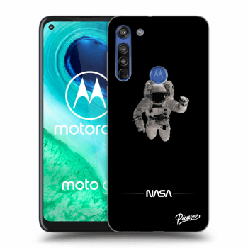 Hülle für Motorola Moto G8 - Astronaut Minimal