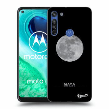 Hülle für Motorola Moto G8 - Moon Minimal