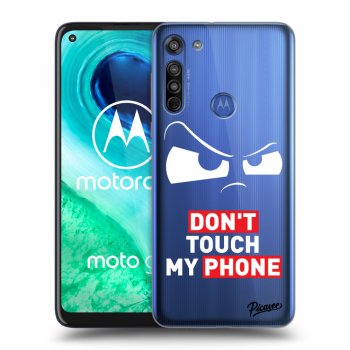 Hülle für Motorola Moto G8 - Cloudy Eye - Transparent