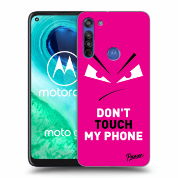 Hülle für Motorola Moto G8 - Evil Eye - Pink