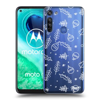 Hülle für Motorola Moto G8 - Mistletoe