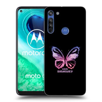 Hülle für Motorola Moto G8 - Diamanty Purple