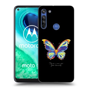 Hülle für Motorola Moto G8 - Diamanty Black