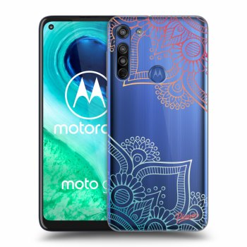 Hülle für Motorola Moto G8 - Flowers pattern