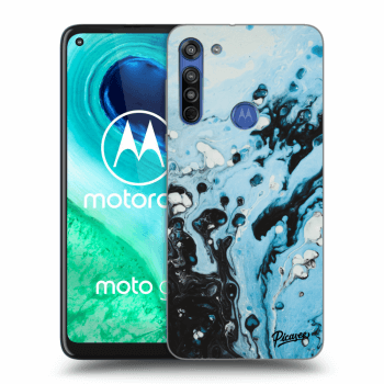 Hülle für Motorola Moto G8 - Organic blue