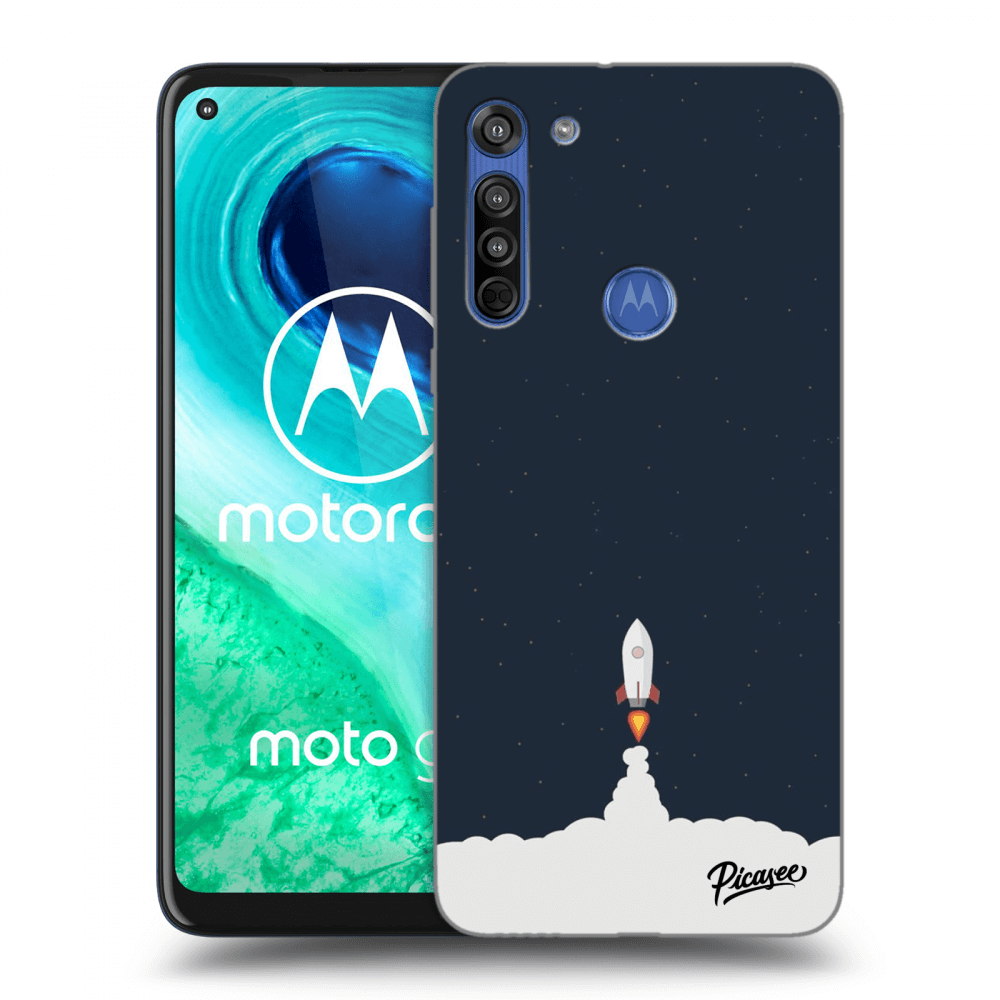 Picasee Motorola Moto G8 Hülle - Transparentes Silikon - Astronaut 2