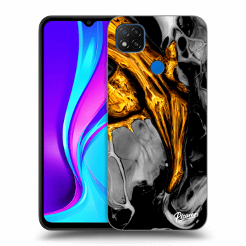 Hülle für Xiaomi Redmi 9C - Black Gold