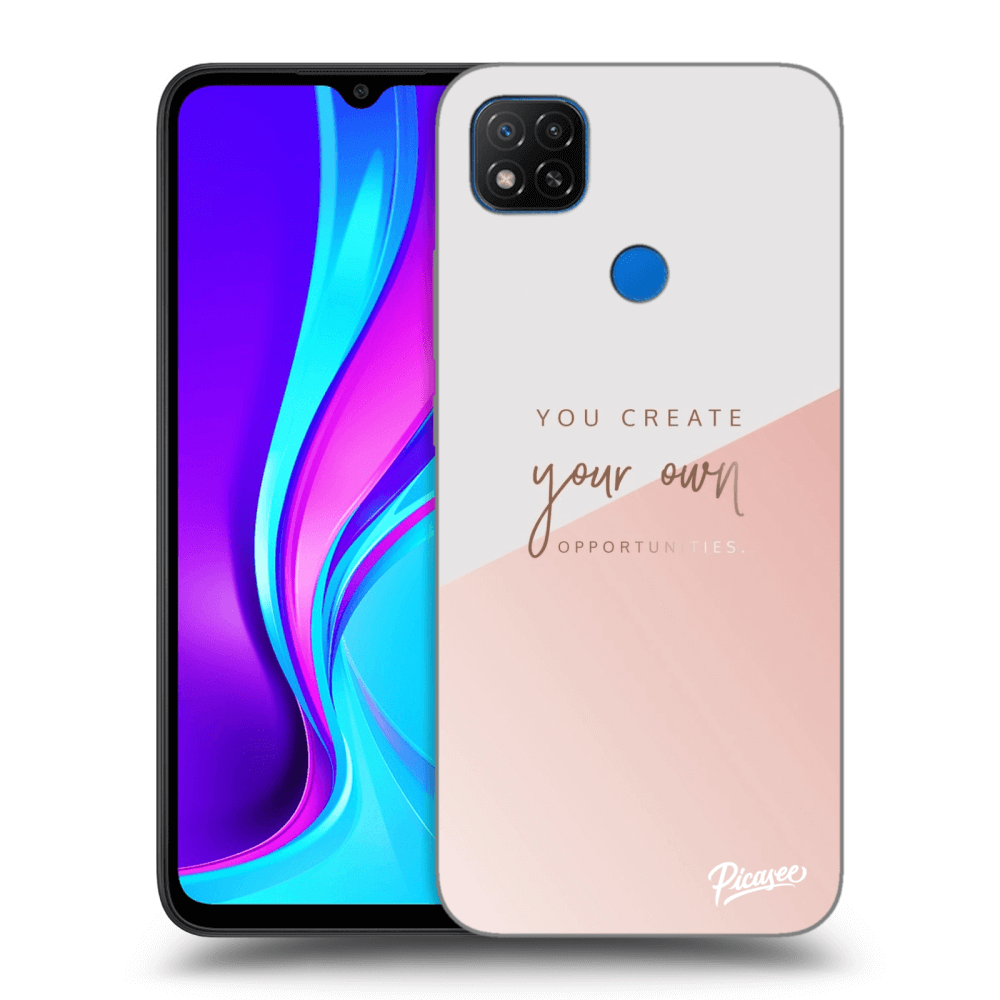 Picasee Xiaomi Redmi 9C Hülle - Transparentes Silikon - You create your own opportunities