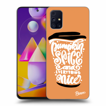 Hülle für Samsung Galaxy M31s - Pumpkin coffee