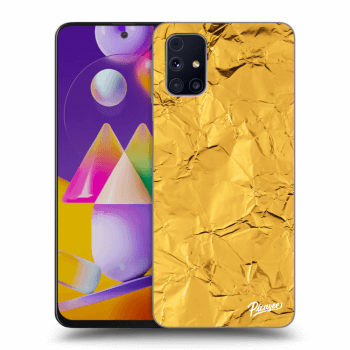 Hülle für Samsung Galaxy M31s - Gold