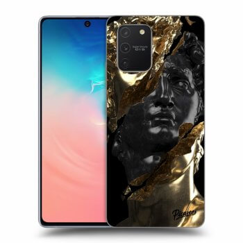 Hülle für Samsung Galaxy S10 Lite - Gold - Black