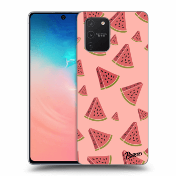 Picasee Samsung Galaxy S10 Lite Hülle - Schwarzes Silikon - Watermelon