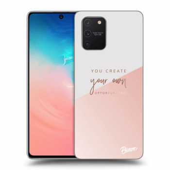 Picasee Samsung Galaxy S10 Lite Hülle - Schwarzes Silikon - You create your own opportunities
