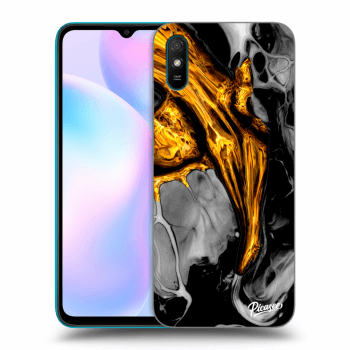 Hülle für Xiaomi Redmi 9A - Black Gold