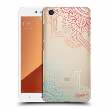 Picasee Xiaomi Redmi Note 5A Prime Hülle - Transparenter Kunststoff - Flowers pattern
