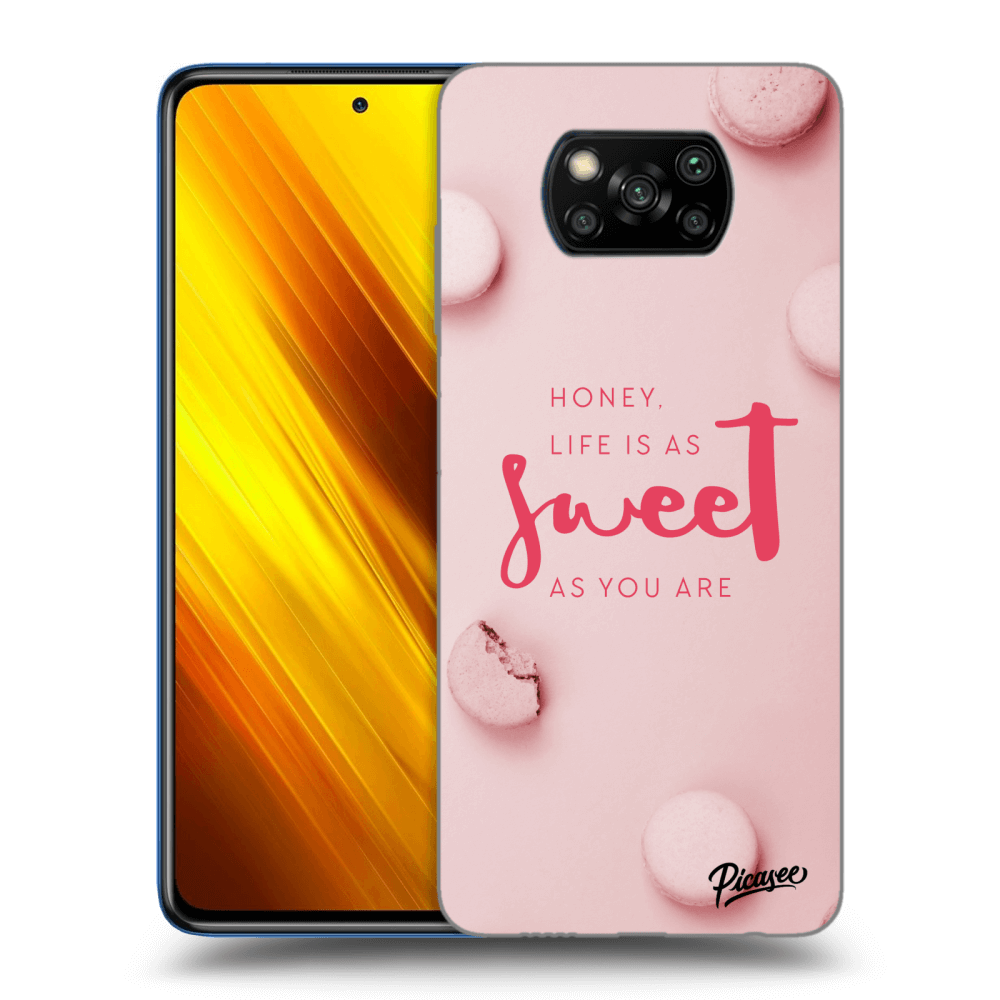 Picasee ULTIMATE CASE für Xiaomi Poco X3 - Life is as sweet as you are