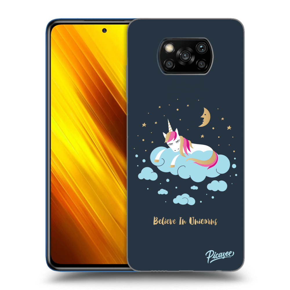 Picasee ULTIMATE CASE für Xiaomi Poco X3 - Believe In Unicorns