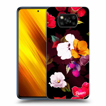 Hülle für Xiaomi Poco X3 - Flowers and Berries