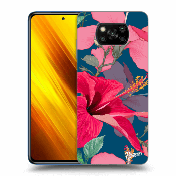 Hülle für Xiaomi Poco X3 - Hibiscus